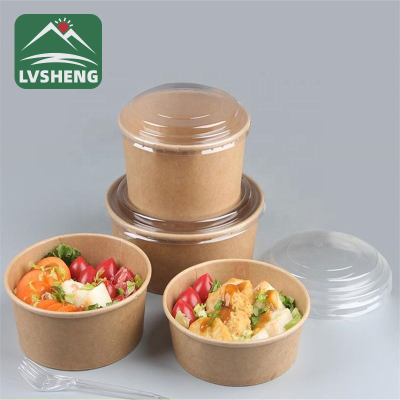 Salat Kraft Paper Box