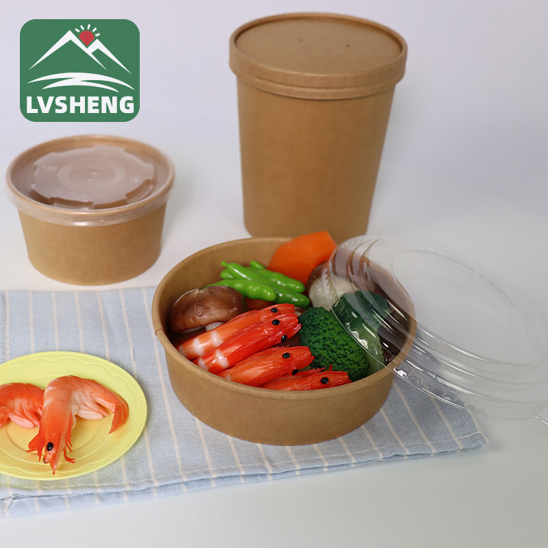 Suppe papirskål